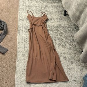 Forever 21 brown maxi dress